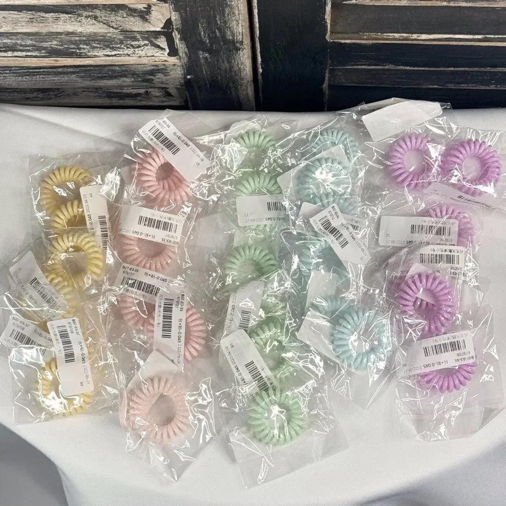 Pastel Hair Ties, New Total of 30